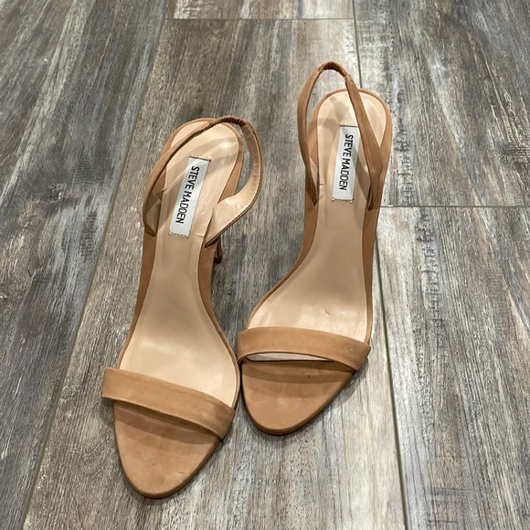 Steve Madden | Shoes | Steve Madden Marbella Camel Dress Nude Sandal |  Poshmark